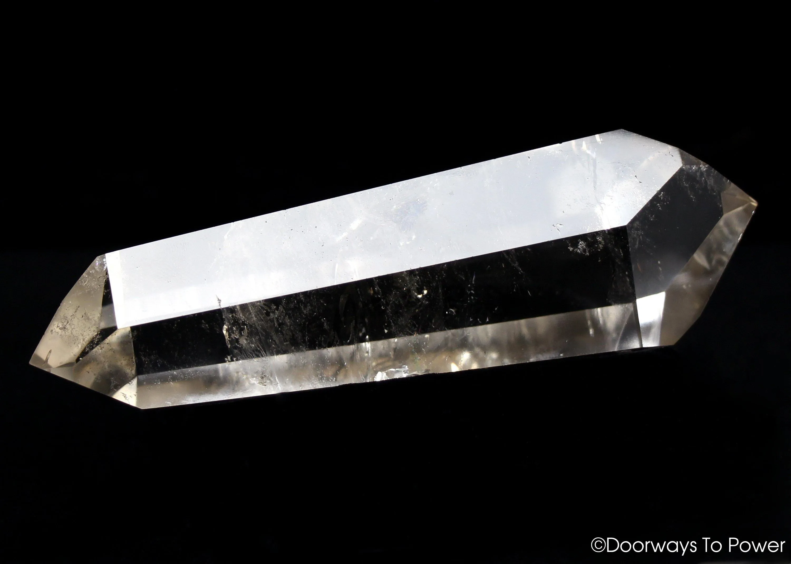 John of God Quartz Citrine DT Double Master Dow Crystal