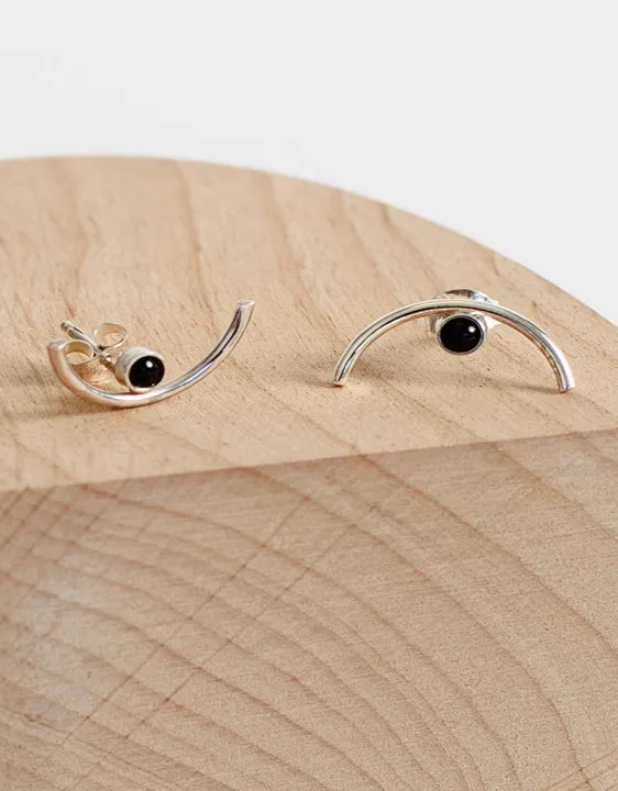 Lumo Opal Arc Studs