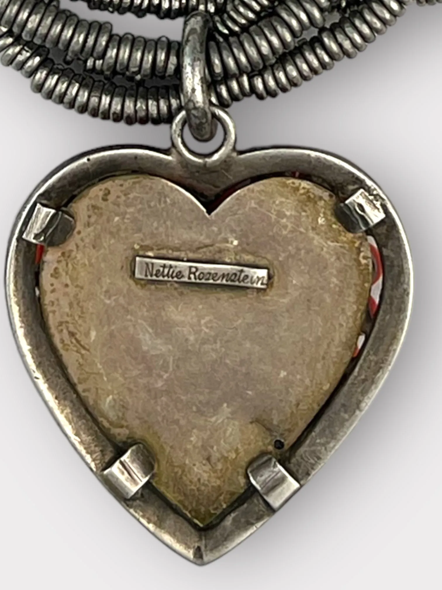 Nettie Rosenstein Heart Multi-Strand Necklace
