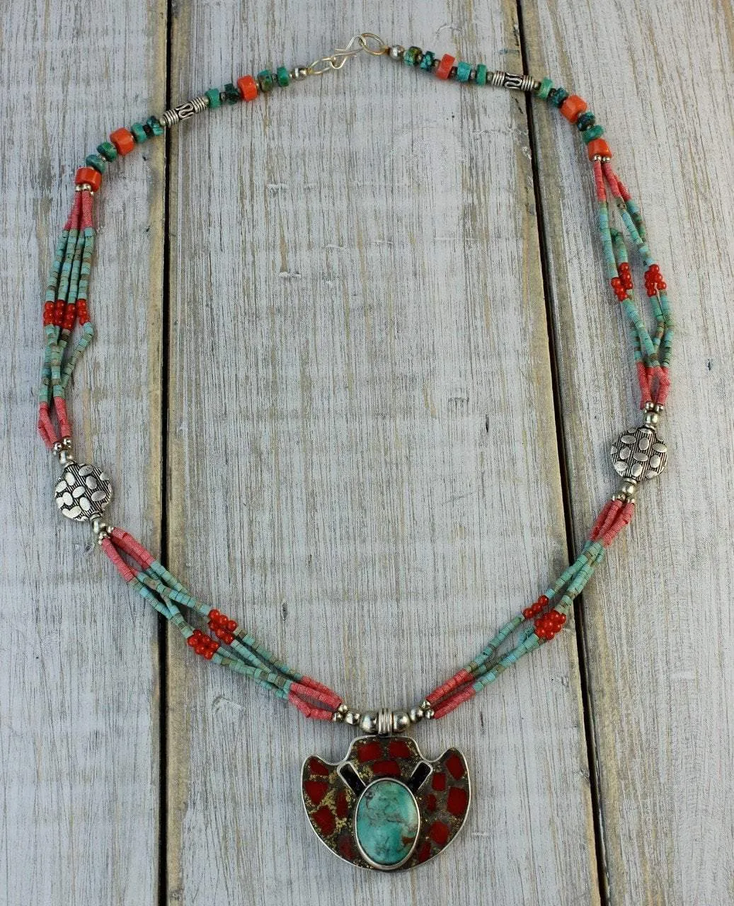 One of a Kind Crescent Necklace