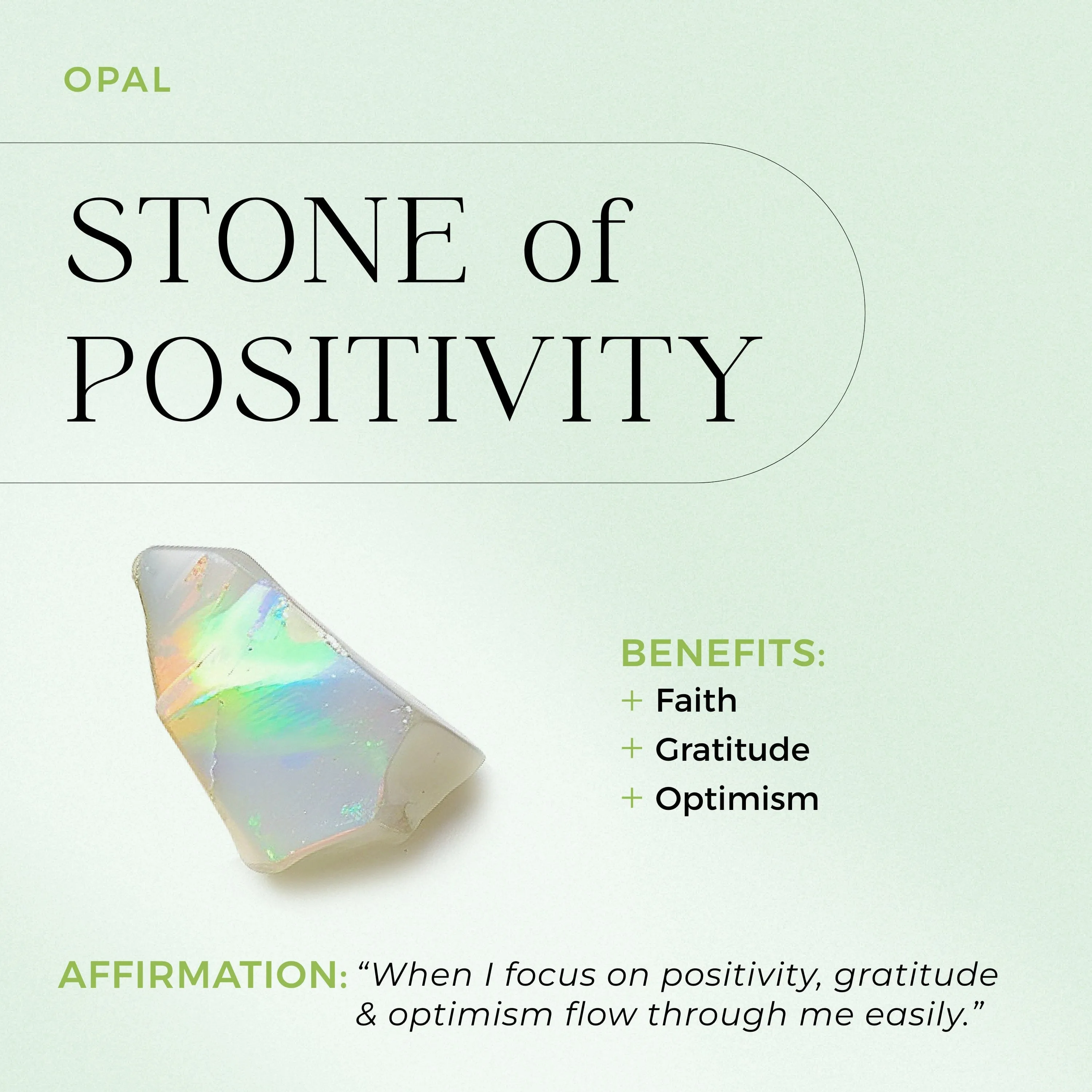 Opal White Zircon Ring - Manon