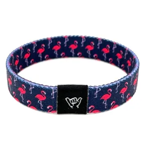 Pink Flamingo Wristband Bracelet