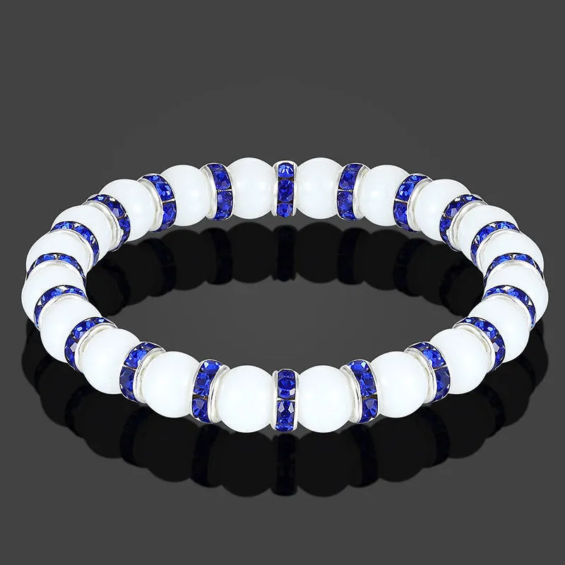 Popular Work Beaded Bracelet Yoga Bracelet Natural Stone Bracelet