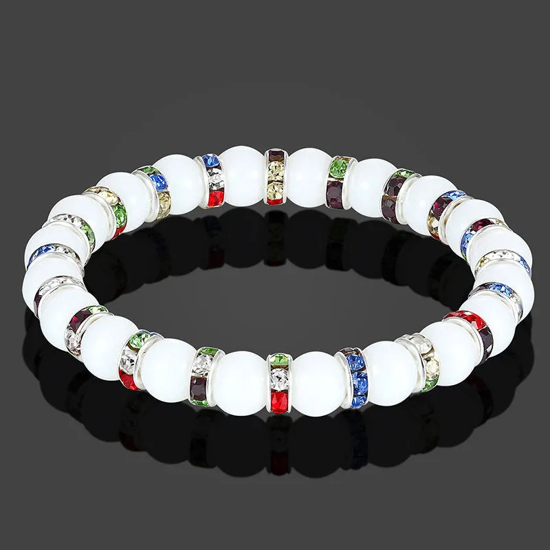 Popular Work Beaded Bracelet Yoga Bracelet Natural Stone Bracelet