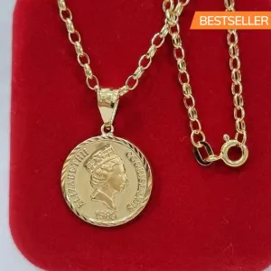 Queen Elizabeth Necklace 18K Gold