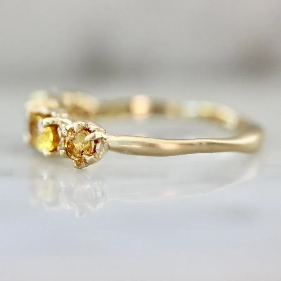 Satsuma Gemstone Medley Ring