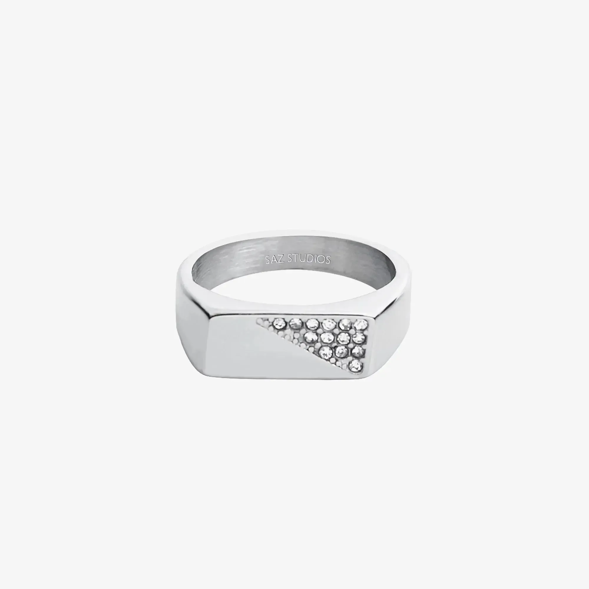 Square Zircon Ring