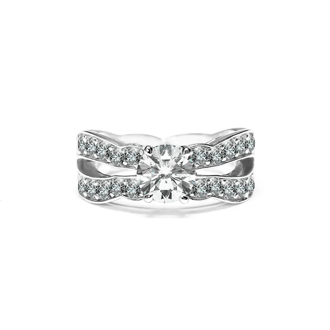 Zircon Stone Fancy Ring
